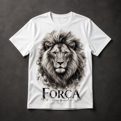 Camiseta Leão Força