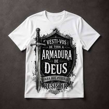 Camiseta Armadura de Deus