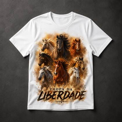 Camiseta Cavalos Country