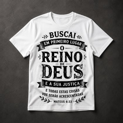 Camiseta Reino de Deus