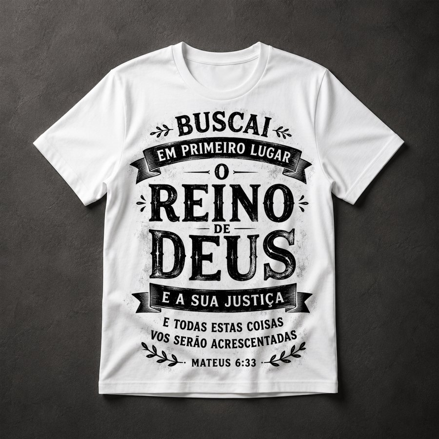 Camiseta Reino de Deus