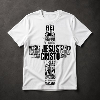 Camiseta Jesus Cristo