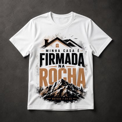 Camiseta Firmada na Rocha