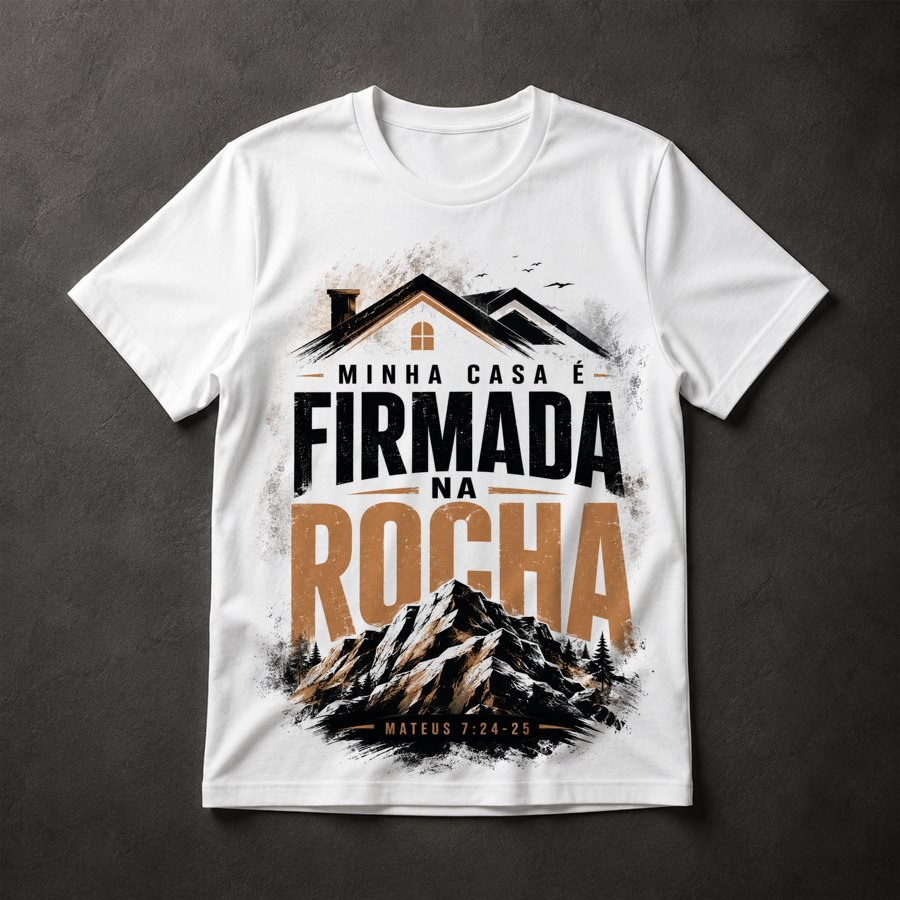 Camiseta Firmada na Rocha
