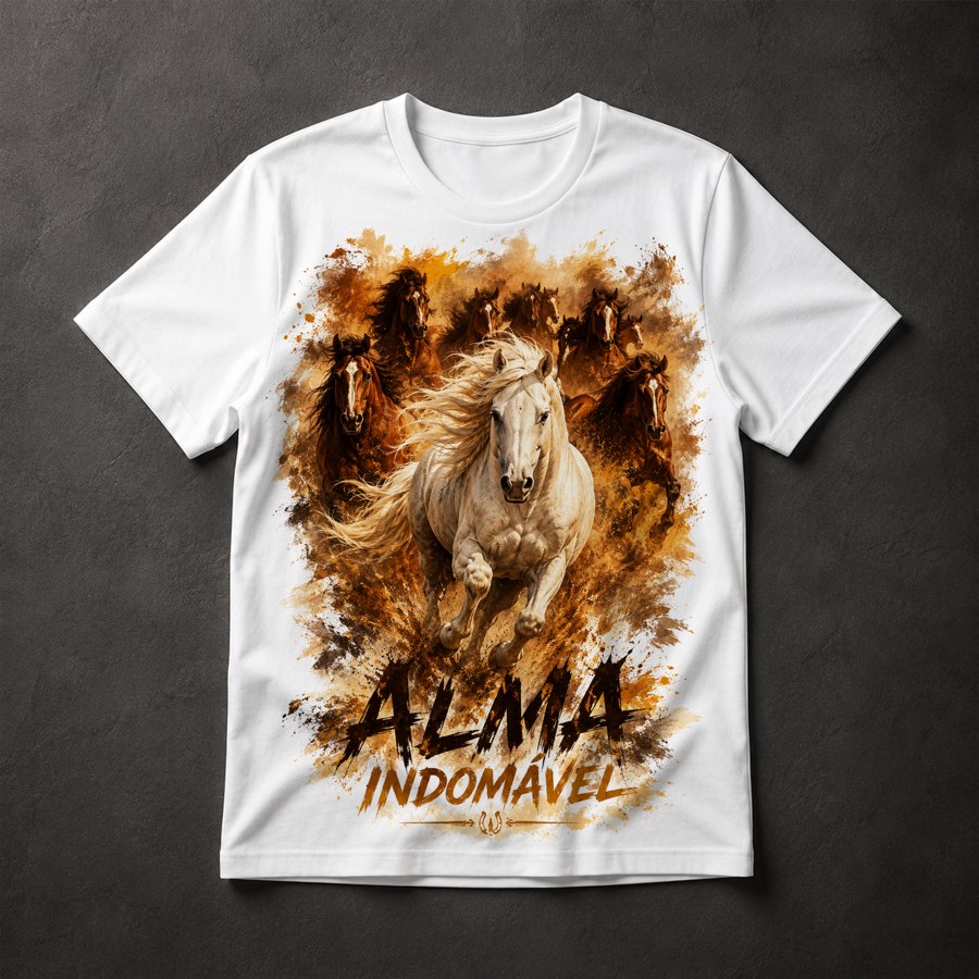Camiseta Cavalo Selvagem