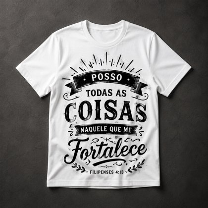 Camiseta Filipenses 4:13