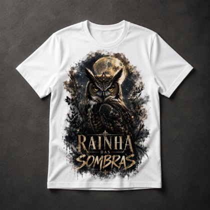 Camiseta Coruja Rainha