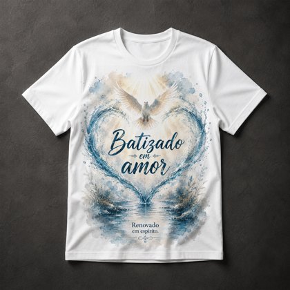 Camiseta Batizado Espírito Santo