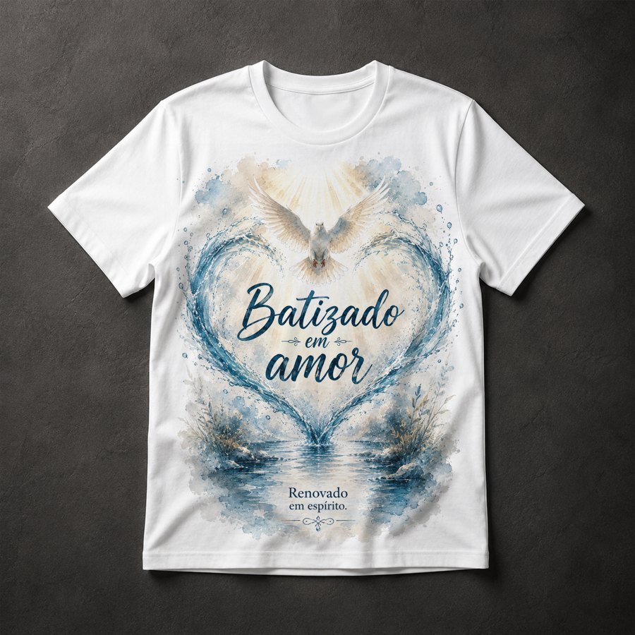 Camiseta Batizado Espírito Santo