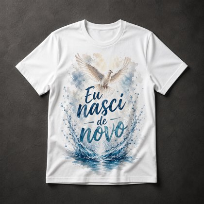 Camiseta Nascer de Novo