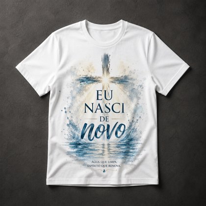 Camiseta Cruz Batismo