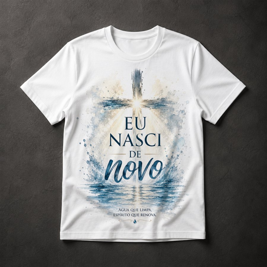 Camiseta Cruz Batismo