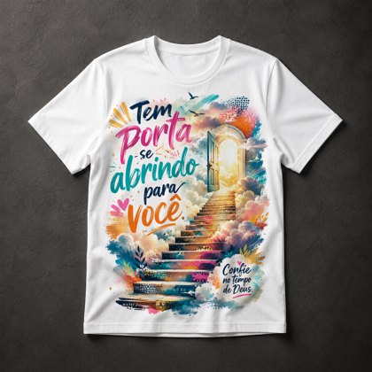Camiseta Fé e Motivação