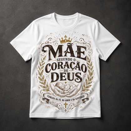 Camiseta Mãe Religiosa