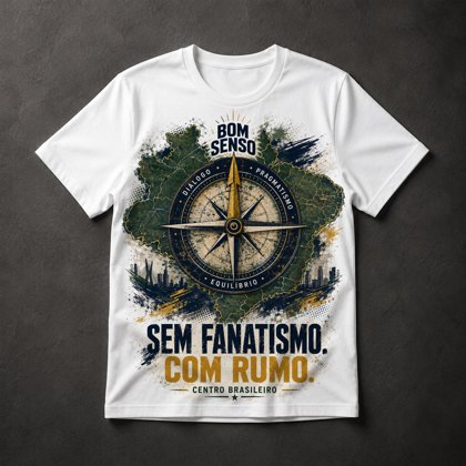 Camiseta Bússola Brasil