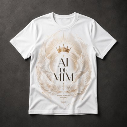 Camiseta Ai de Mim - Isaías 6