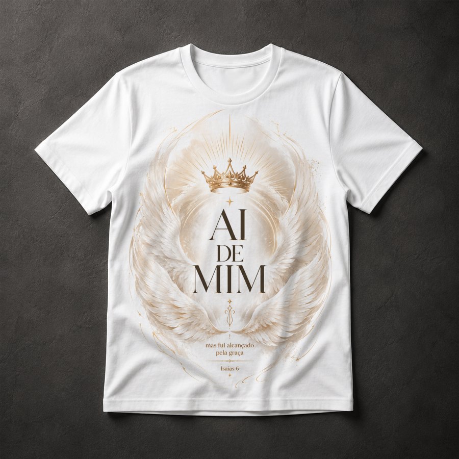 Camiseta Ai de Mim - Isaías 6
