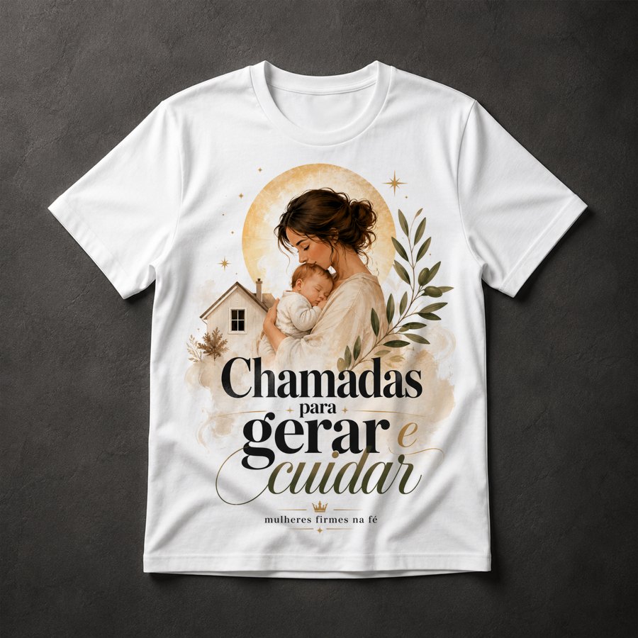Camiseta Maternidade Cristã